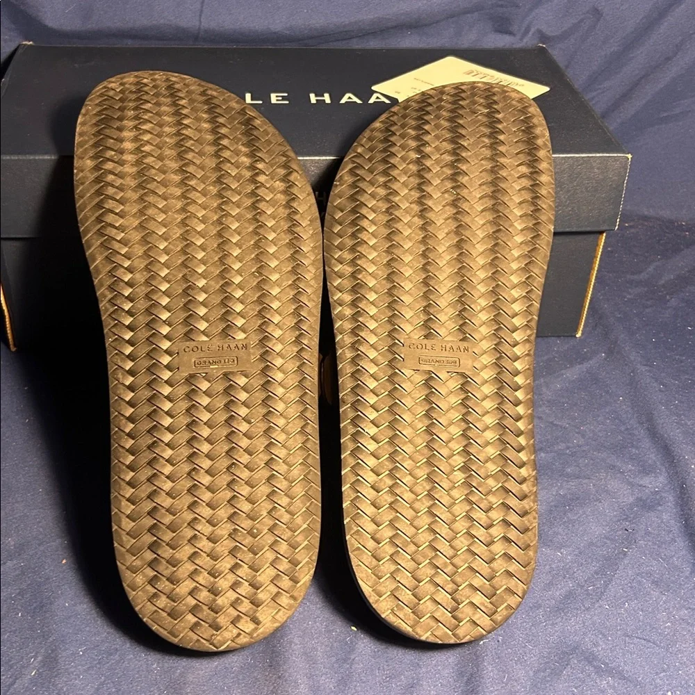 COLE HAAN- MARISOL FOOTBED SNDL, Black, 8 women sw - Picture 4 of 5